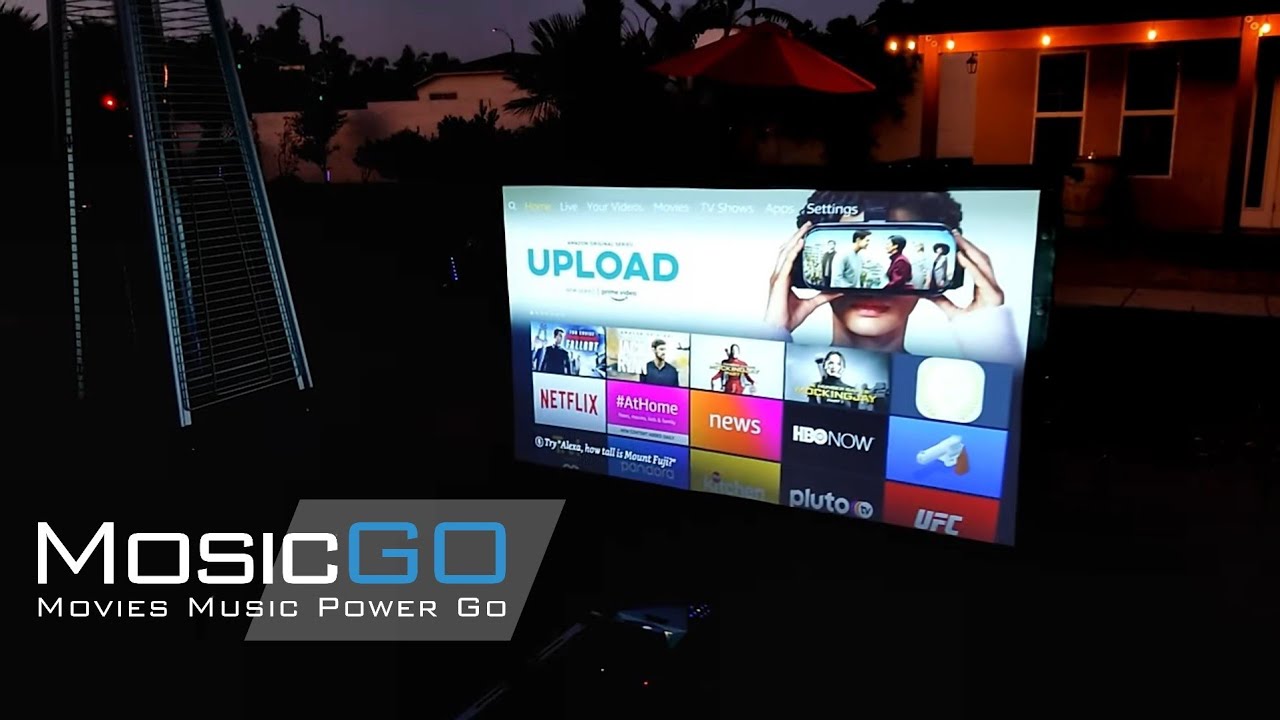 ​​​MosicGo El Projector Portatil de Elite Screens