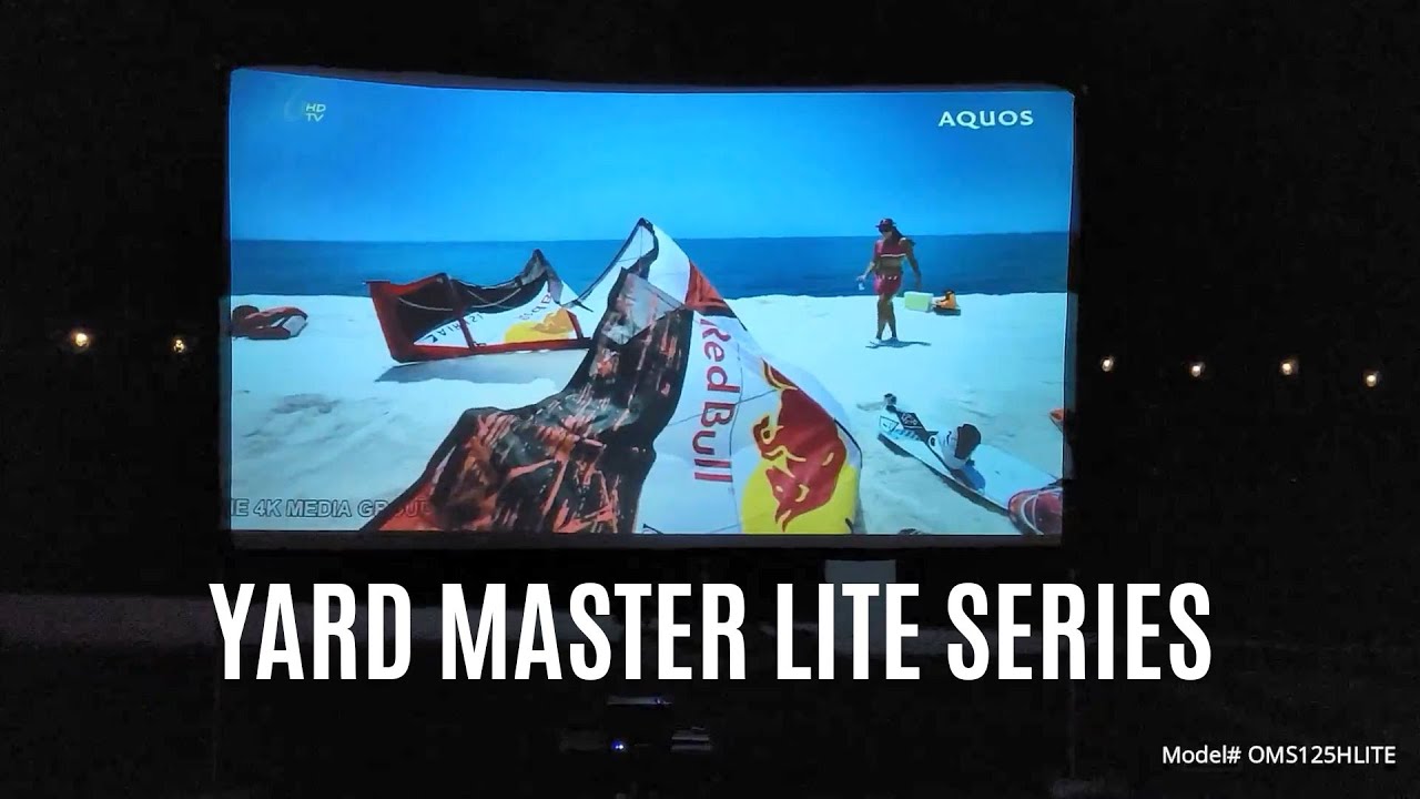 Yard Master Lite Review Featuring EliteProjector's MosicGO UST Outdoor Projector