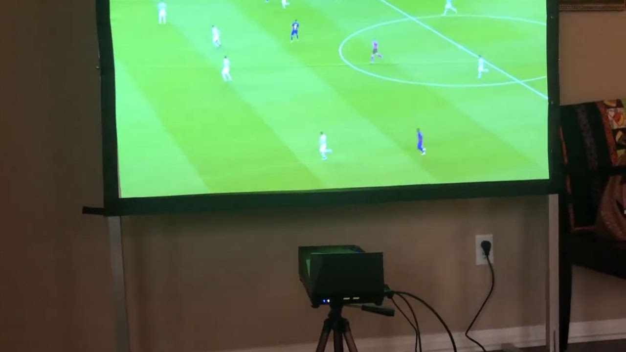 ​MosicGO® Projector  Customer Video – Soccer Game